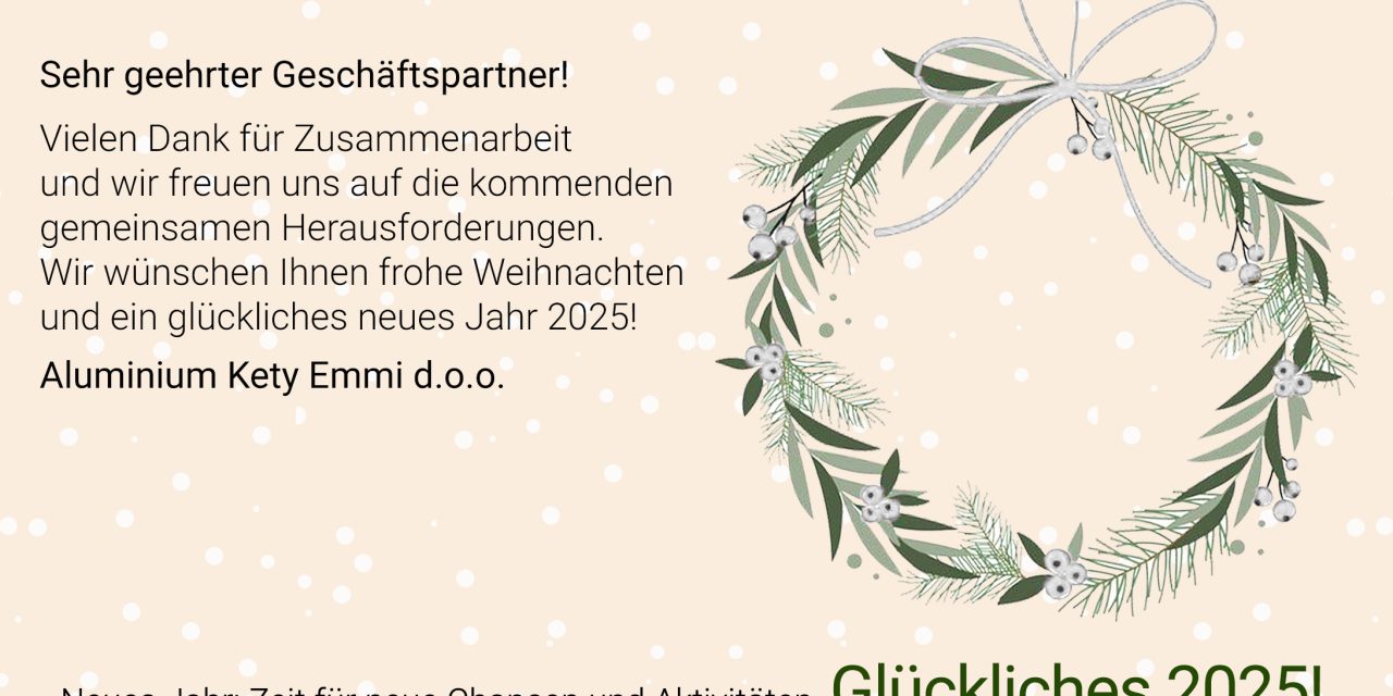 Glückliches 2025!