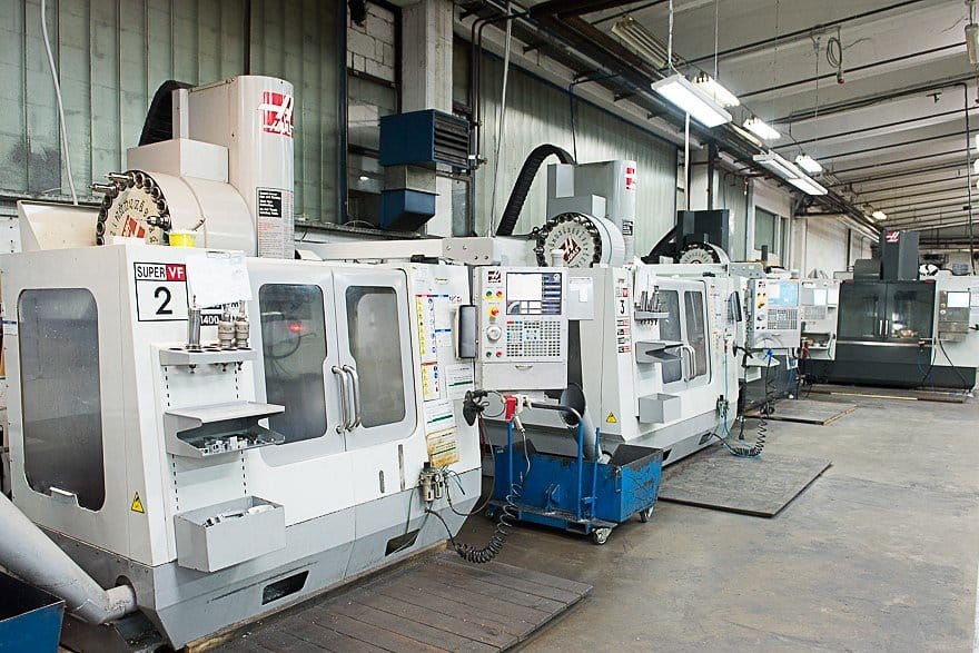 CNC-Maschinen für die Aluminiumbearbeitung in der Produktion